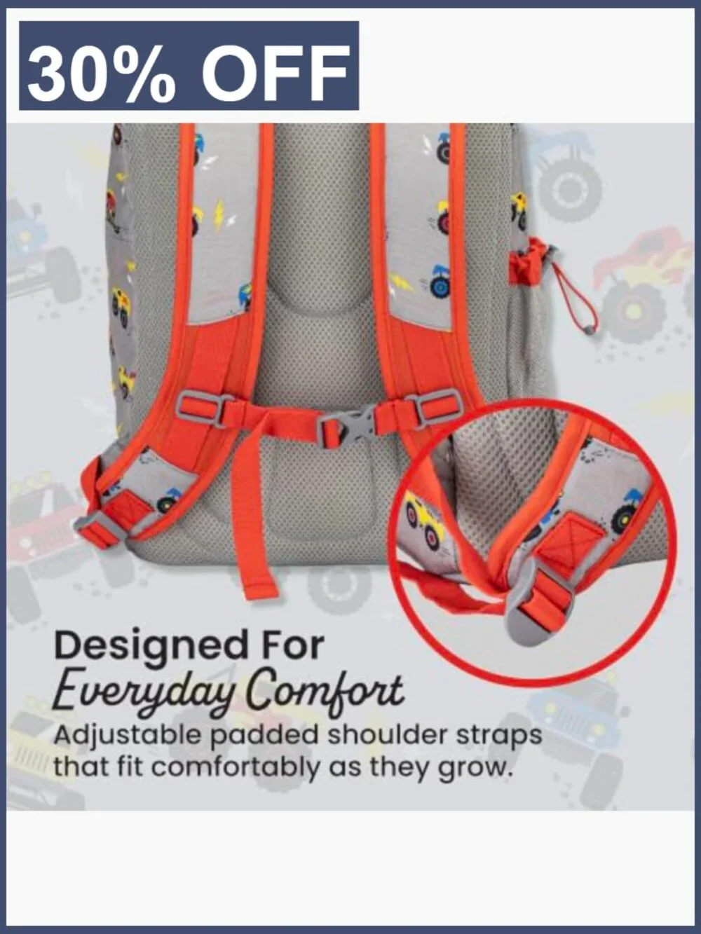 2-in-1 Backpack & Insulated Lunch Bag, 16.5